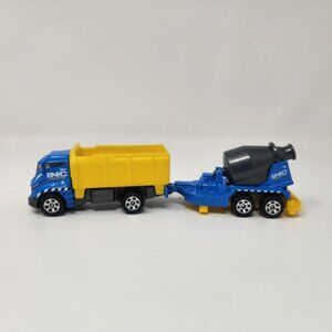 2022 Matchbox Hitch & Haul MBX Construction Set with Cement Mixer 1:64 (tw)